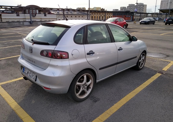 Seat Ibiza cena 8000 przebieg: 280000, rok produkcji 2006 z Łódź małe 79